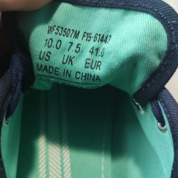 Keds Women's Double Up Distressed Denim Fashion Sneaker Size 10 - Picture 7 of 7